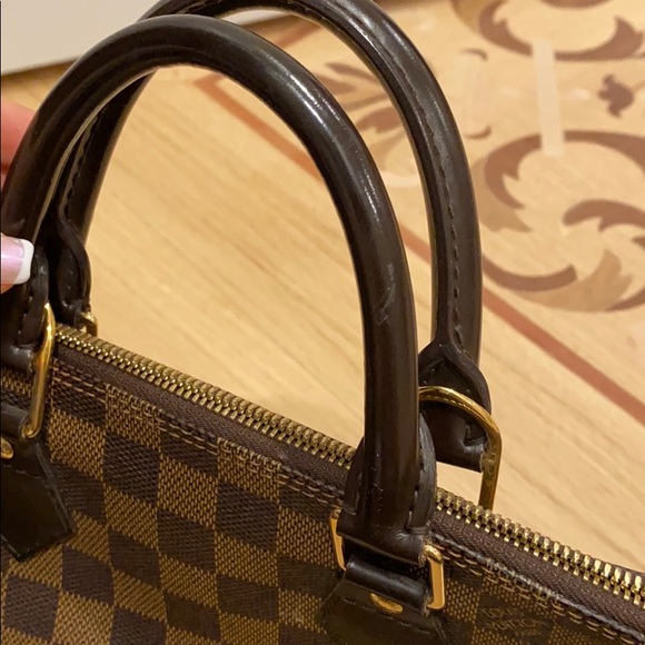 Louis VUITTON | Alma Damier Bène Canvas Satchel - Picture 5 of 7